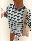 Alenya | Comfortabel t-shirt met strepen