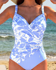 Clarissa | Luxe Surplice Badpak met Kleurrijke Print