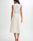 CHRISTINE | Mouwloze Midi Jurk