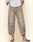 Vesna | Casual Geborduurde Broek