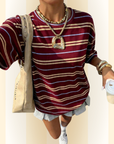 Alenya | Comfortabel t-shirt met strepen