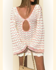 Federica | Boho gestreepte Cover-up voor de zomer