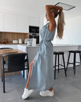 Lioren | Maxi Denim Jurk