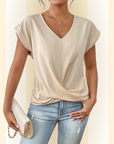 Virelle | Comfortabel T-shirt met elegante halslijn