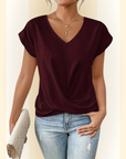 Virelle | Comfortabel T-shirt met elegante halslijn