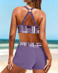 Lavinia | Hoge Taille Ribbet Bikini