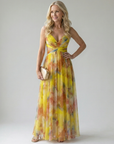 Gemma | Zachte Wrap Lange Jurk