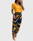 Jennifer™ | Trendy blouse- en broekset
