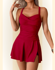 Solenne | Verstelbare Tankini met Rok en Shorts