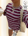 Alenya | Comfortabel t-shirt met strepen