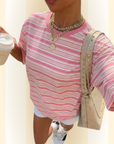 Alenya | Comfortabel t-shirt met strepen