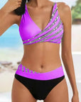 Giorgia | Geprinte Bikini in Warme Tinten met Ondersteuning