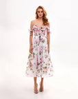 LESLIE | Floral Midi Jurk