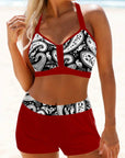 Lavinia | Hoge Taille Ribbet Bikini
