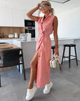 Lioren | Maxi Denim Jurk