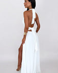 LILLI | Maxi Jurk met Hoge Split