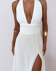 LILLI | Maxi Jurk met Hoge Split