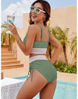 Noemi | Hoge Taille Bikini Set met Buikband Controle voor Extra Ondersteuning