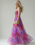 Gemma | Zachte Wrap Lange Jurk
