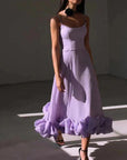 YASMIN | Fluwelen Maxi Jurk