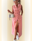 Lioren | Maxi Denim Jurk