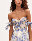 EMERY | Midi Bloemen Jurk