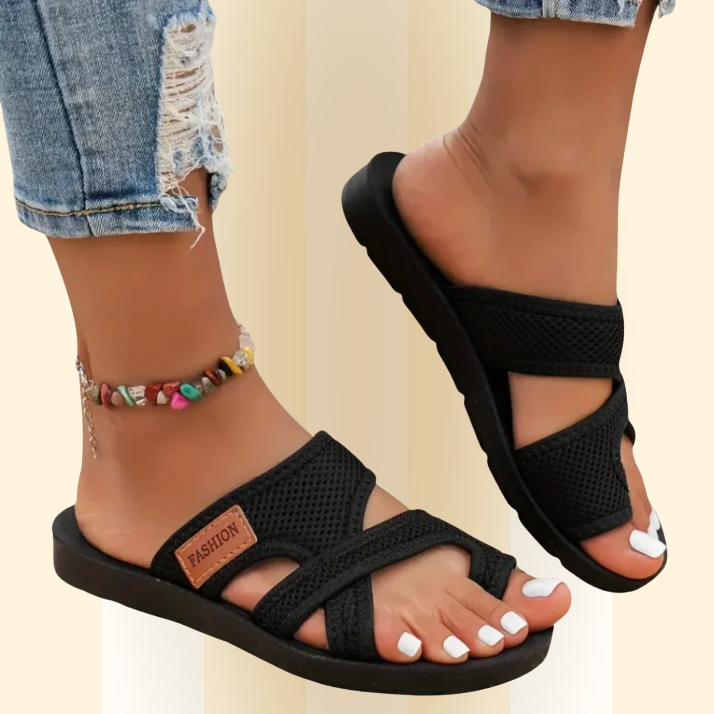 Valeria | Comfortabele Sandalen met Orthopedische ondersteuning