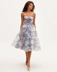 EMERY | Midi Bloemen Jurk