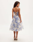 EMERY | Midi Bloemen Jurk