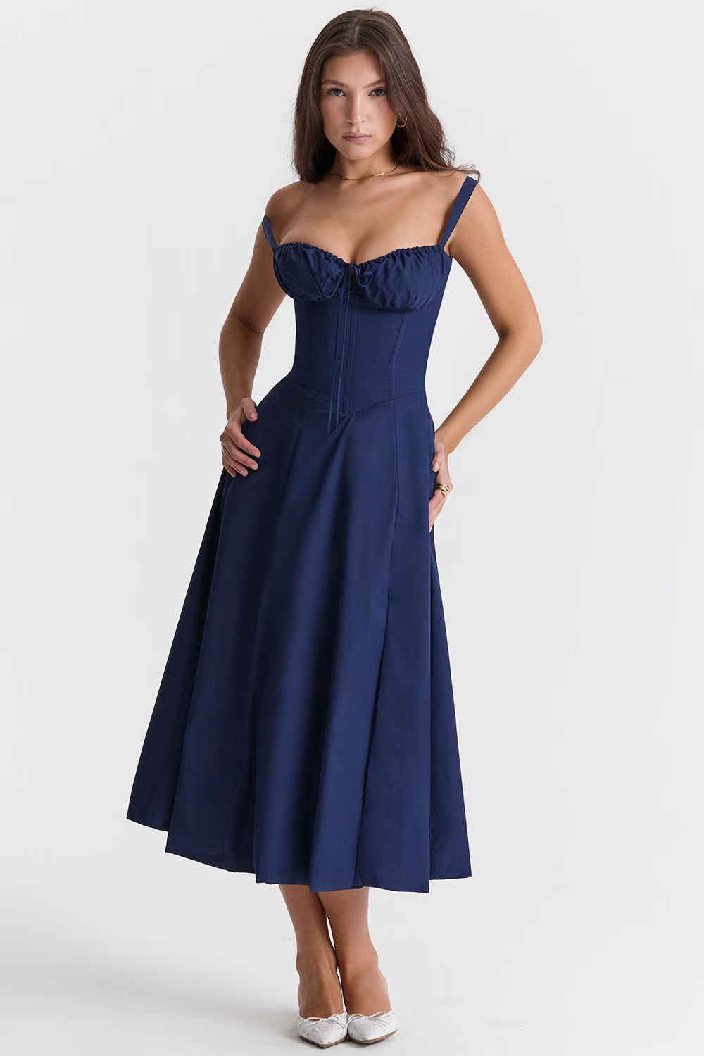 LUCIE | Fit Midi Jurk