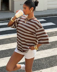 Alenya | Comfortabel t-shirt met strepen