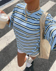 Alenya | Comfortabel t-shirt met strepen