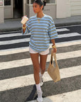 Alenya | Comfortabel t-shirt met strepen