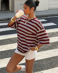 Alenya | Comfortabel t-shirt met strepen