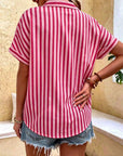 Zophia | Damesblouse met korte mouw v-hals