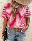 Zophia | Damesblouse met korte mouw v-hals