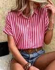 Zophia | Damesblouse met korte mouw v-hals