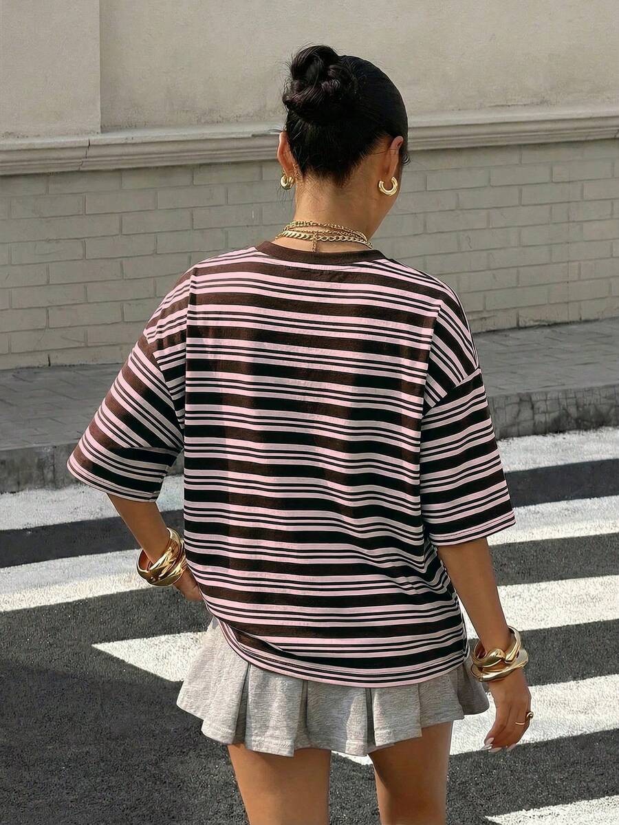 Alenya | Comfortabel t-shirt met strepen