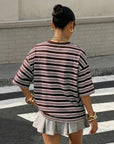 Alenya | Comfortabel t-shirt met strepen
