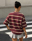 Alenya | Comfortabel t-shirt met strepen
