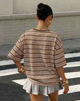 Alenya | Comfortabel t-shirt met strepen