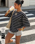 Alenya | Comfortabel t-shirt met strepen
