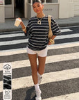 Alenya | Comfortabel t-shirt met strepen