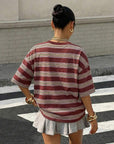 Alenya | Comfortabel t-shirt met strepen