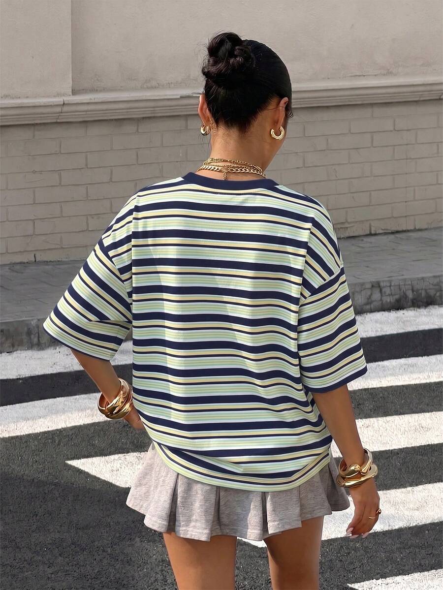 Alenya | Comfortabel t-shirt met strepen