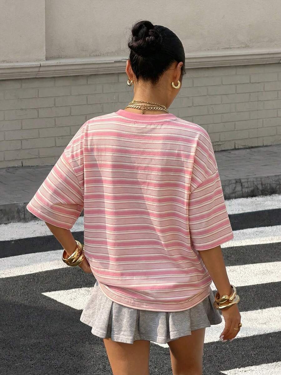 Alenya | Comfortabel t-shirt met strepen
