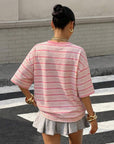 Alenya | Comfortabel t-shirt met strepen