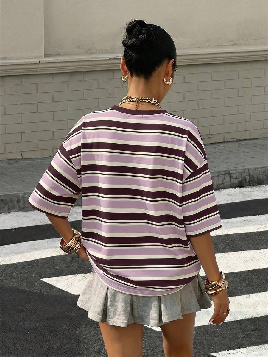 Alenya | Comfortabel t-shirt met strepen