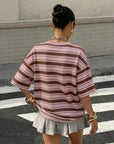 Alenya | Comfortabel t-shirt met strepen