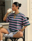 Alenya | Comfortabel t-shirt met strepen